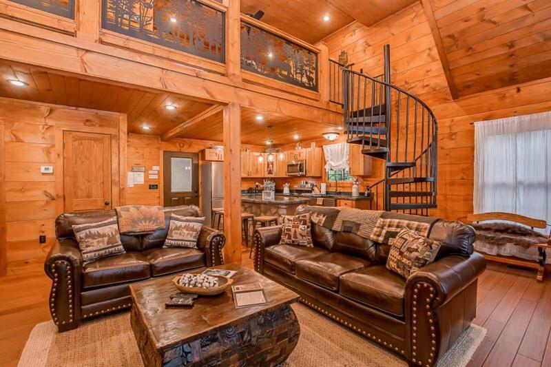 The Buckhorn By Stony Brook Cabins Gatlinburg Bagian luar foto